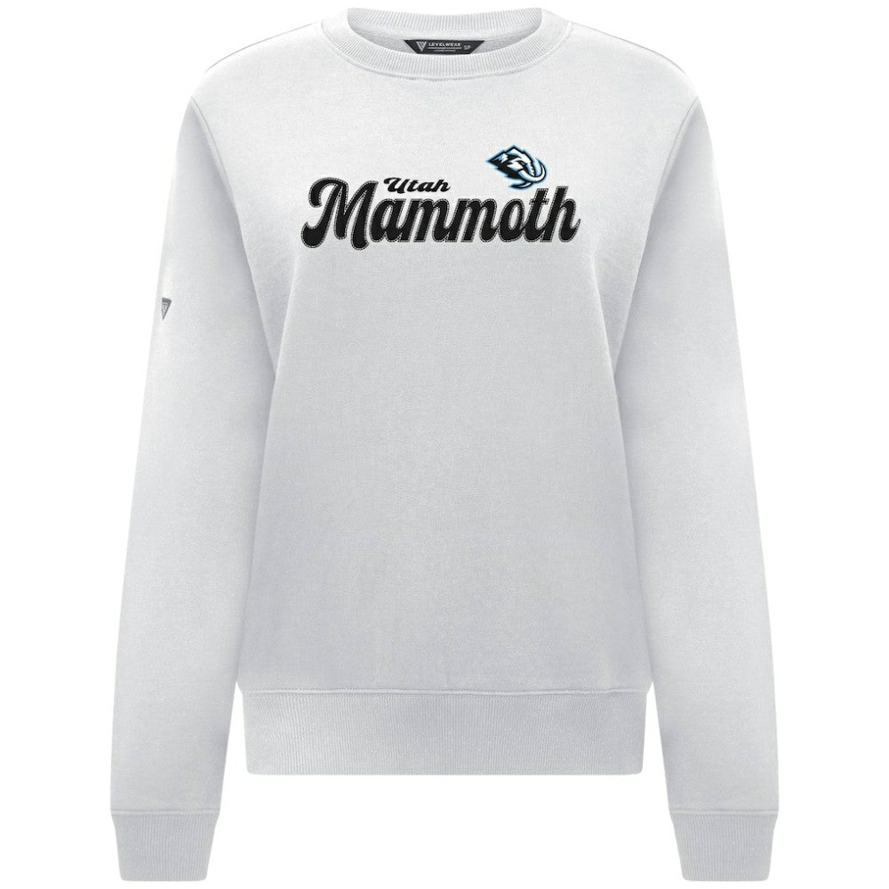 Utah Mammoth Levelwear Women's Yvette Big Script Tri-Blend Sweatshirt Online
