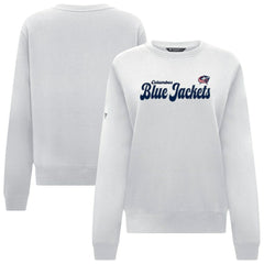 Columbus Blue Jackets Levelwear Women's Yvette Big Script Tri-Blend Sweatshirt Online