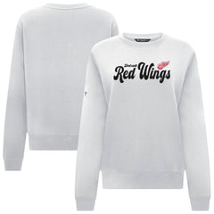 Detroit Red Wings Levelwear Women's Yvette Big Script Tri-Blend Sweatshirt Outlet