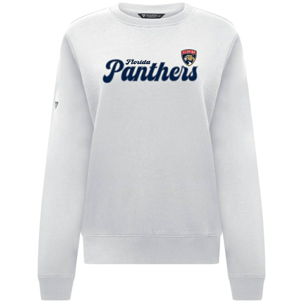 Florida Panthers Levelwear Women's Yvette Big Script Tri-Blend Sweatshirt Online