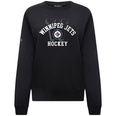 Winnipeg Jets Levelwear Women's Yvette Limelight Big Letter Sweatshirt Sale
