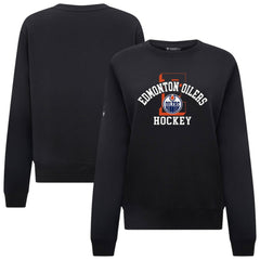Edmonton Oilers Levelwear Women's Yvette Limelight Big Letter Sweatshirt Sale