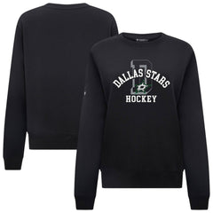 Dallas Stars Levelwear Women's Yvette Limelight Big Letter Sweatshirt Discount