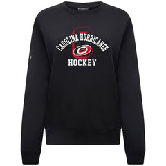 Carolina Hurricanes Levelwear Women's Yvette Limelight Big Letter Sweatshirt Outlet