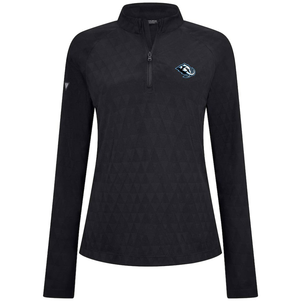 Utah Mammoth Levelwear Women's Spike Raglan Quarter-Zip Top Outlet