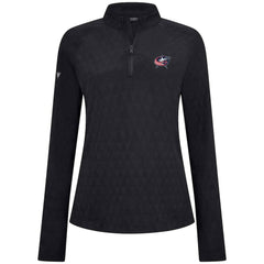 Columbus Blue Jackets Levelwear Women's Spike Raglan Quarter-Zip Top Sale