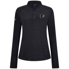 Philadelphia Flyers Levelwear Women's Spike Raglan Quarter-Zip Top Sale