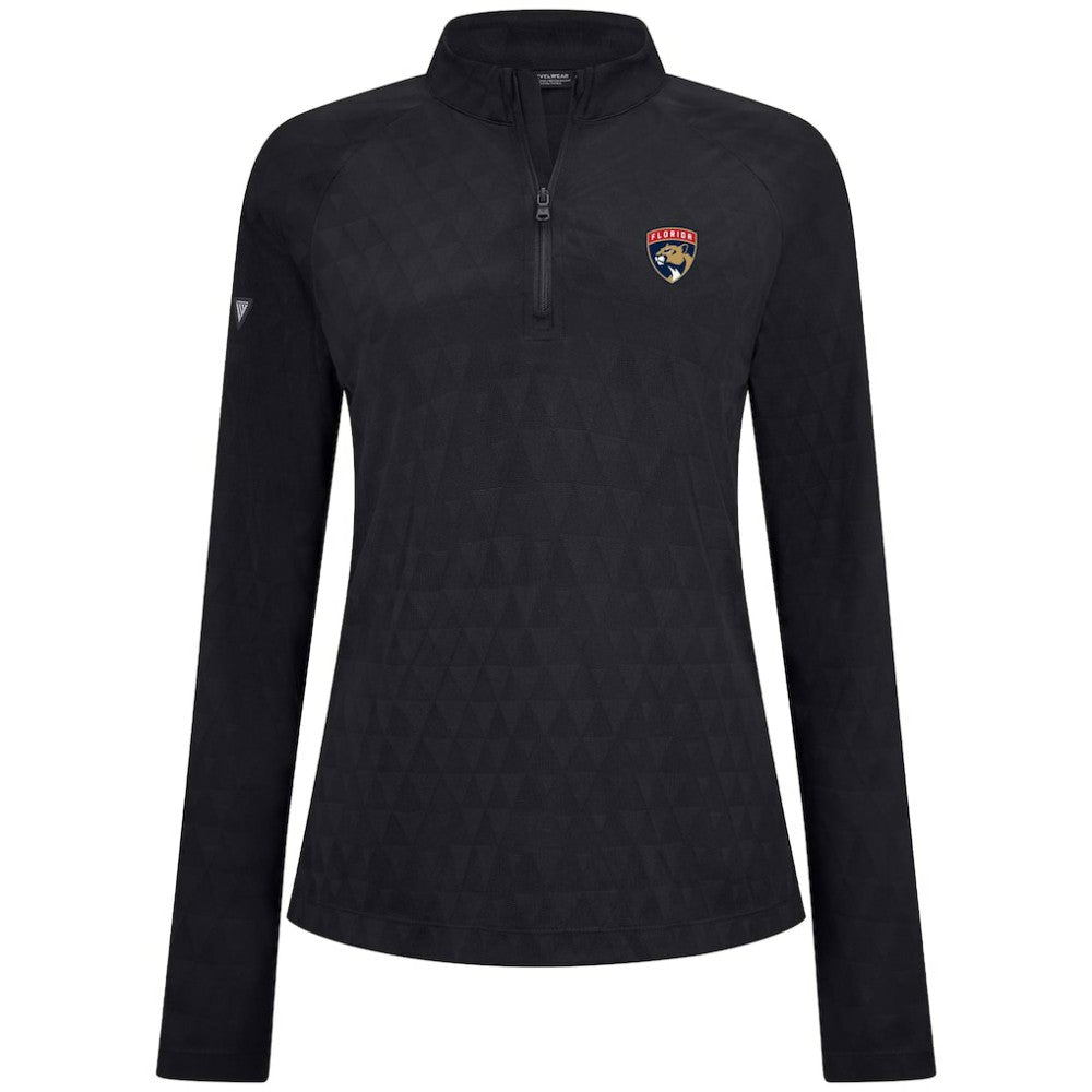 Florida Panthers Levelwear Women's Spike Raglan Quarter-Zip Top Sale