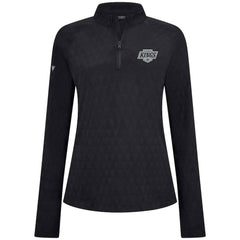 Los Angeles Kings Levelwear Women's Spike Raglan Quarter-Zip Top Outlet