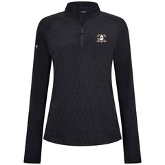 Anaheim Ducks Levelwear Women's Spike Raglan Quarter-Zip Top For Sale