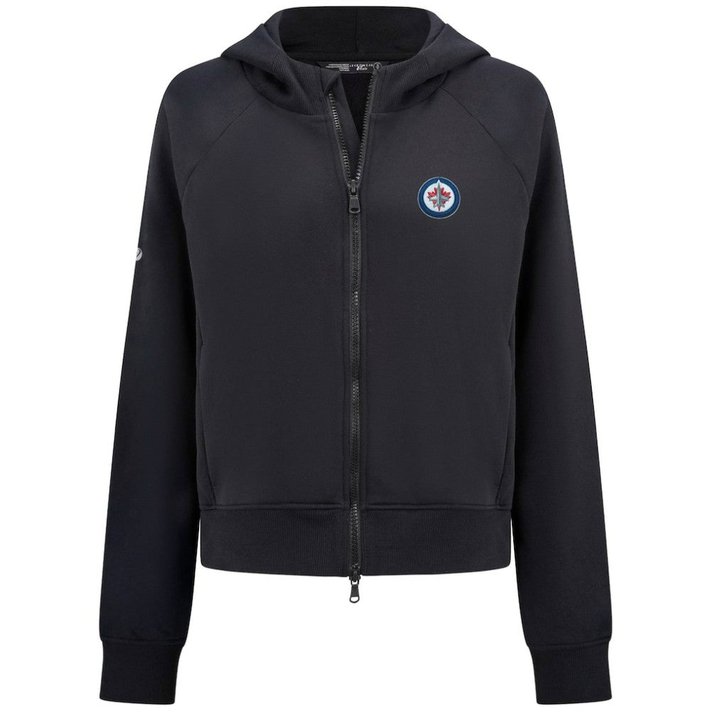 Winnipeg Jets Levelwear Women's Judd Raglan Full-Zip Hoodie For Sale