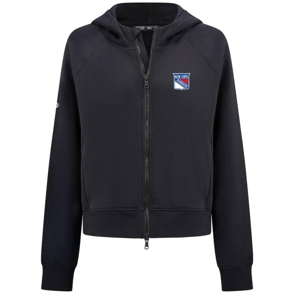 New York Rangers Levelwear Women's Judd Raglan Full-Zip Hoodie Sale