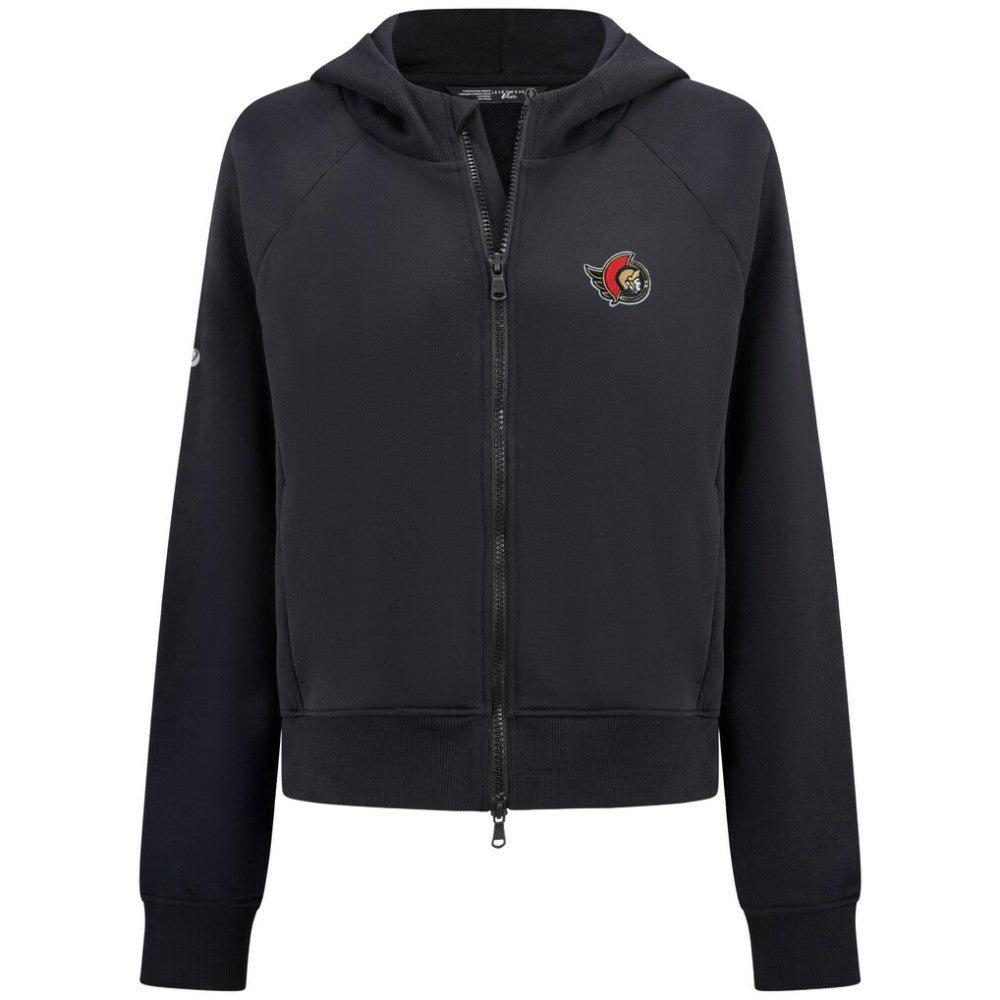 Ottawa Senators Levelwear Women's Judd Raglan Full-Zip Hoodie Discount