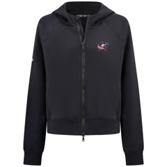 Columbus Blue Jackets Levelwear Women's Judd Raglan Full-Zip Hoodie Sale