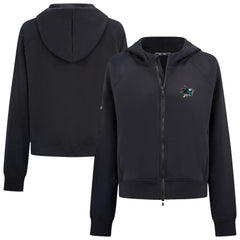 San Jose Sharks Levelwear Women's Judd Raglan Full-Zip Hoodie Outlet