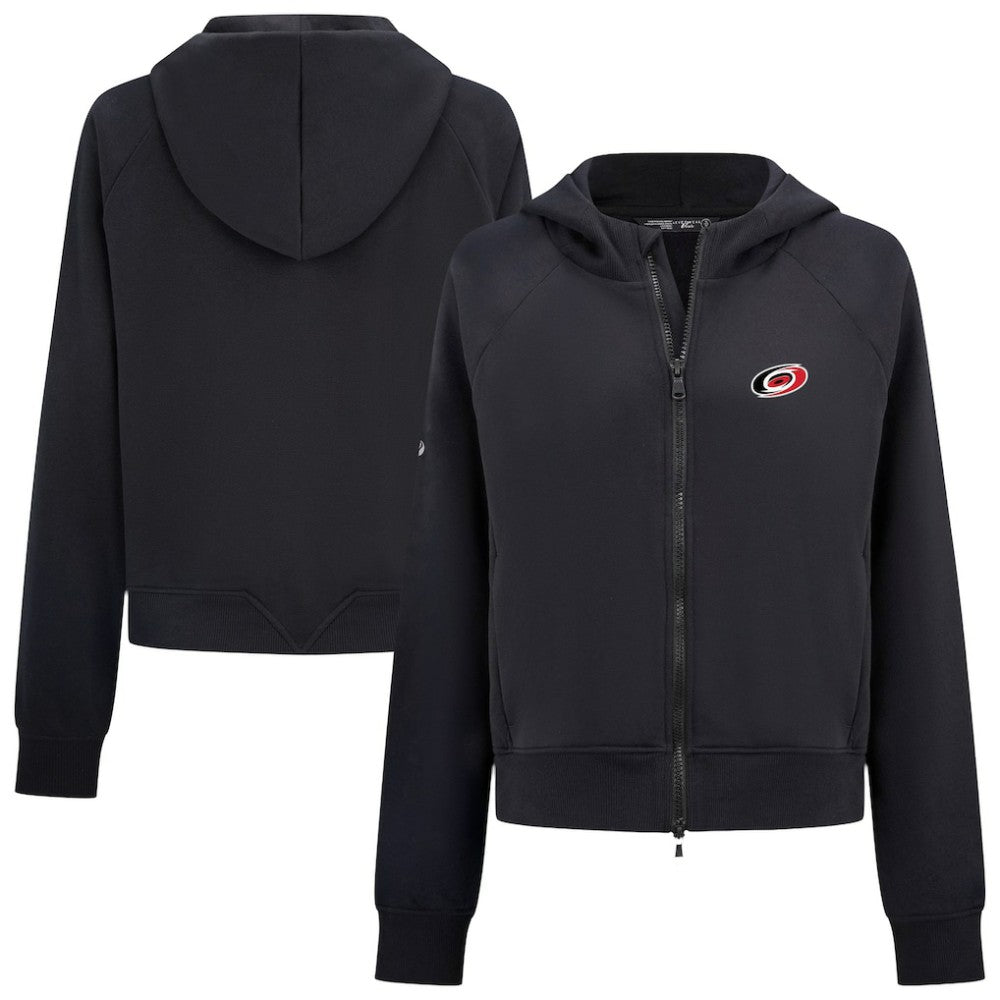 Carolina Hurricanes Levelwear Women's Judd Raglan Full-Zip Hoodie Outlet