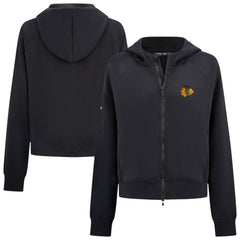 Chicago Blackhawks Levelwear Women's Judd Raglan Full-Zip Hoodie For Sale