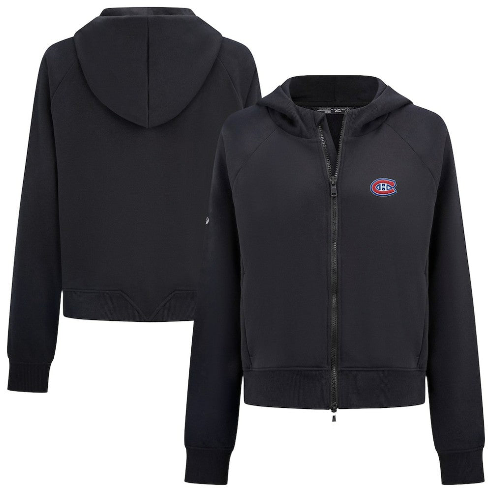 Montreal Canadiens Levelwear Women's Judd Raglan Full-Zip Hoodie Sale