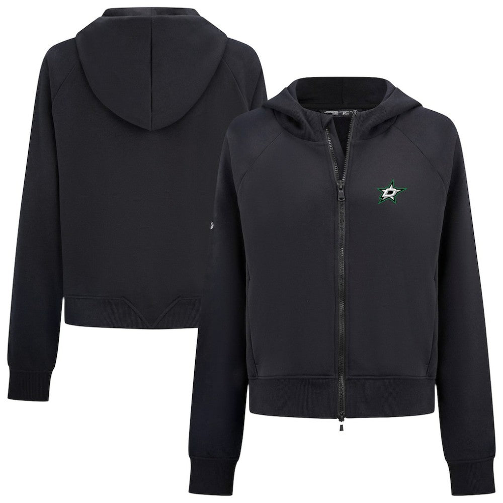 Dallas Stars Levelwear Women's Judd Raglan Full-Zip Hoodie Outlet