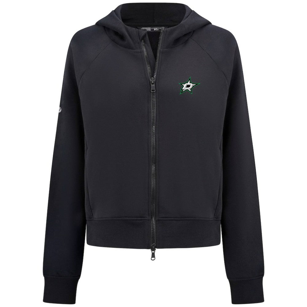 Dallas Stars Levelwear Women's Judd Raglan Full-Zip Hoodie Outlet