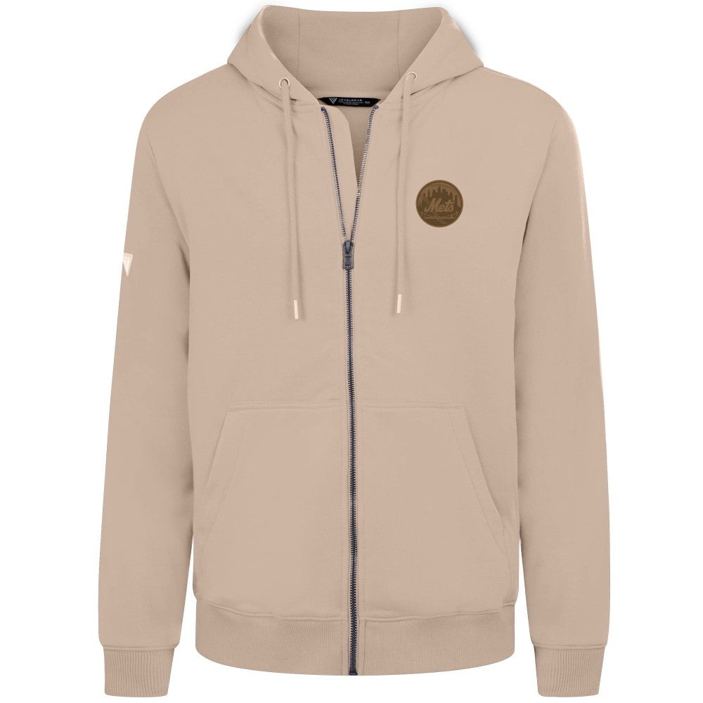 New York Mets Levelwear Podium Full-Zip Hoodie | MLB Discount