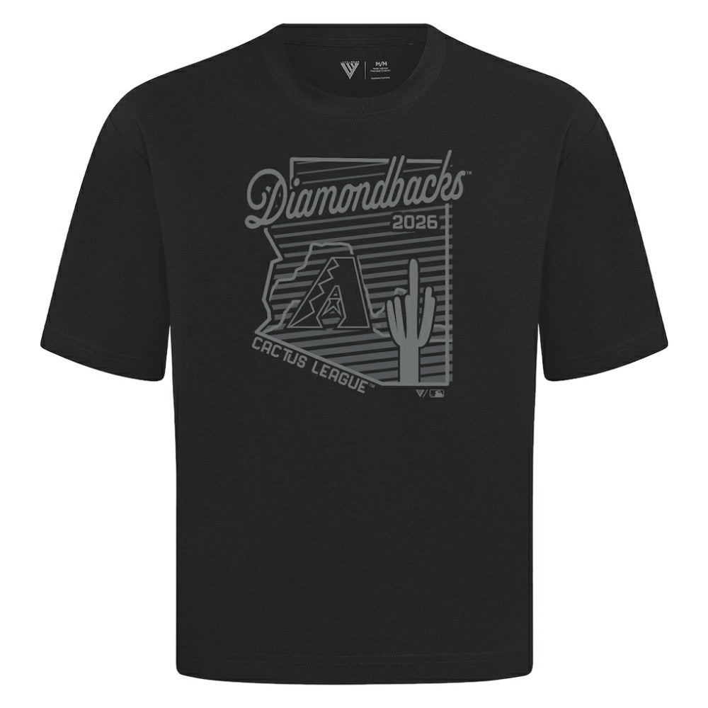 Arizona Diamondbacks Levelwear Sunrise Luxe Signature Knit T-Shirt | MLB New
