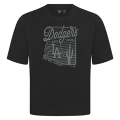 Los Angeles Dodgers Levelwear Sunrise Luxe Signature Knit T-Shirt | MLB For sale