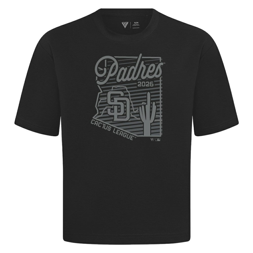 San Diego Padres Levelwear Sunrise Luxe Signature Knit T-Shirt | MLB US