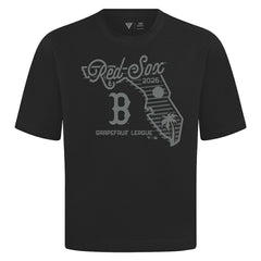 Boston Red Sox Levelwear Sunrise Luxe Signature Knit T-Shirt | MLB Shop