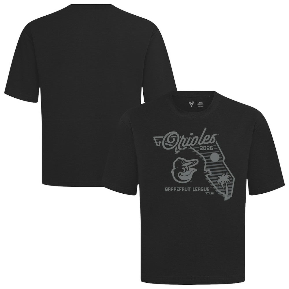 Baltimore Orioles Levelwear Sunrise Luxe Signature Knit T-Shirt | MLB US