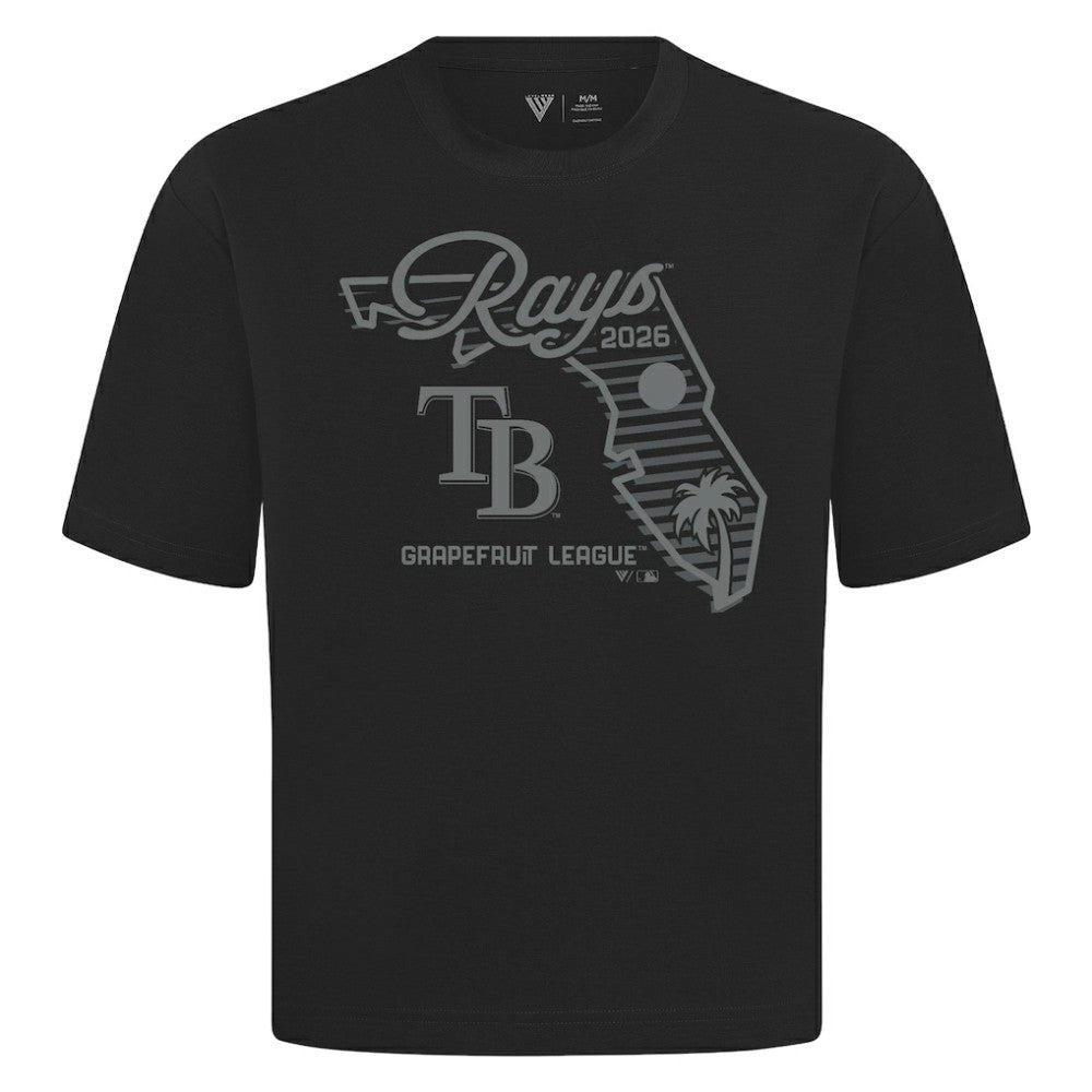 Tampa Bay Rays Levelwear Sunrise Luxe Signature Knit T-Shirt | MLB For sale