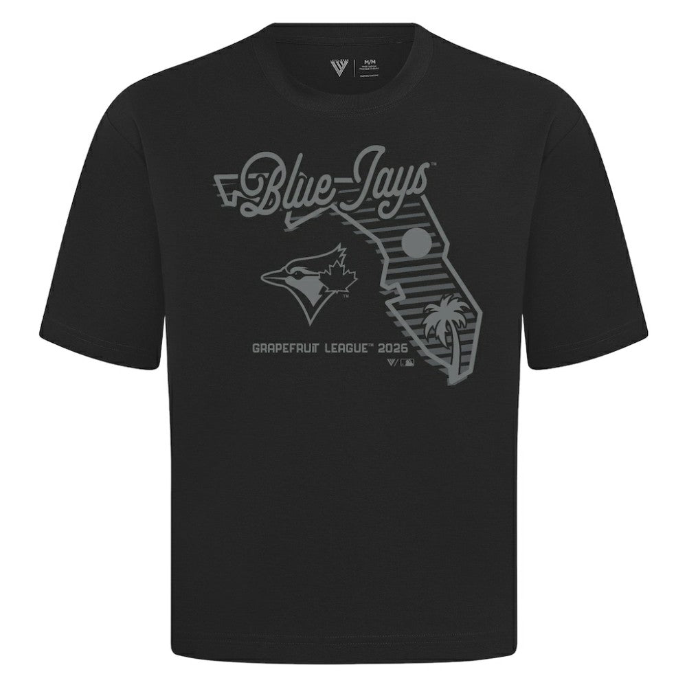 Toronto Blue Jays Levelwear Sunrise Luxe Signature Knit T-Shirt | MLB Online