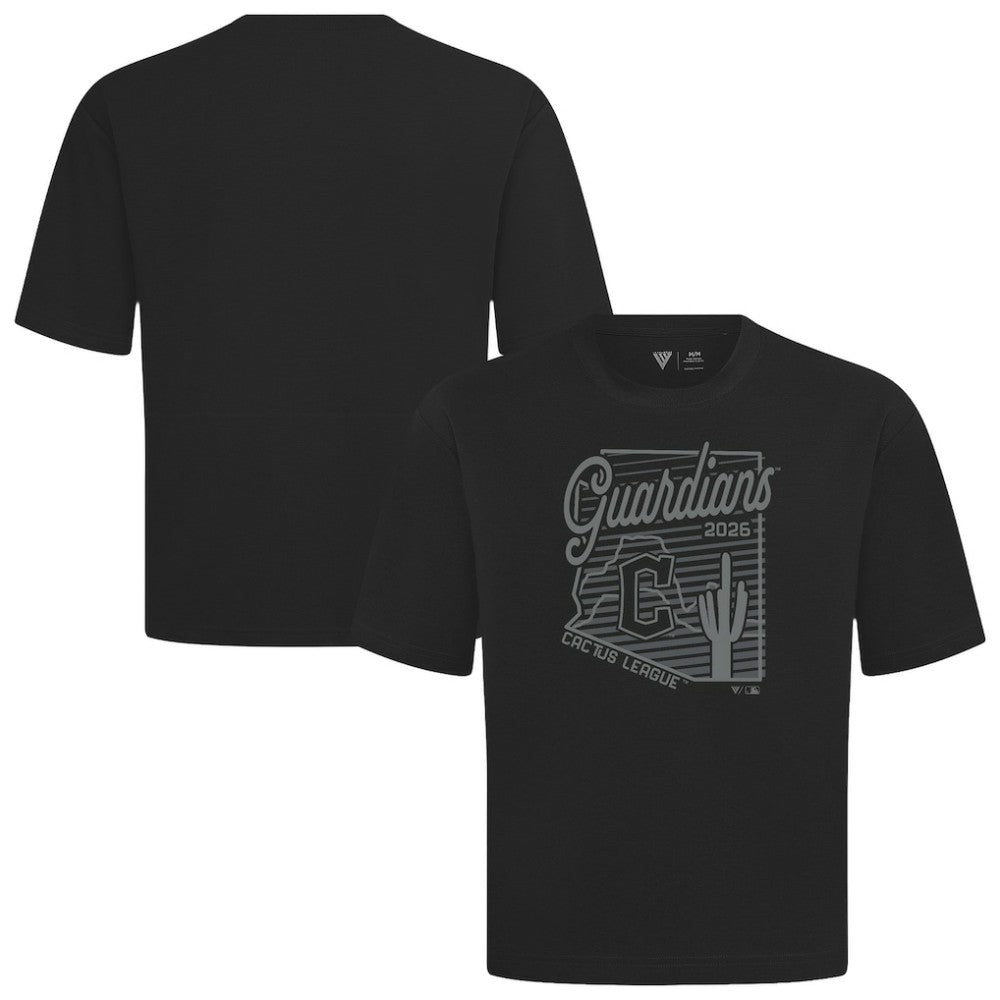 Cleveland Guardians Levelwear Sunrise Luxe Signature Knit T-Shirt | MLB Online