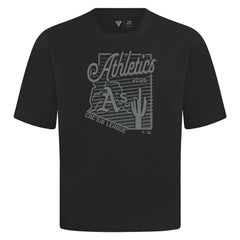 Athletics Levelwear Sunrise Luxe Signature Knit T-Shirt | MLB Sale