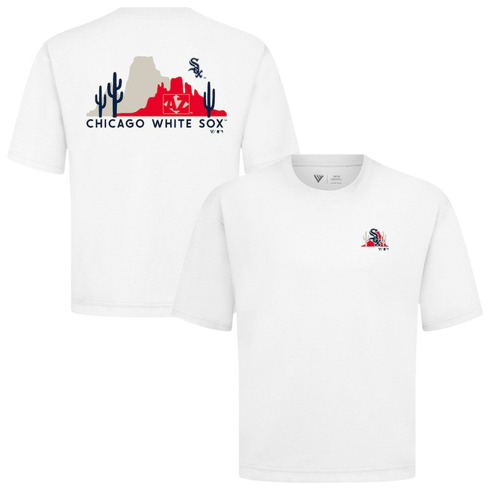 Chicago White Sox Levelwear Panoramic Luxe Signature Knit T-Shirt | MLB On Sale