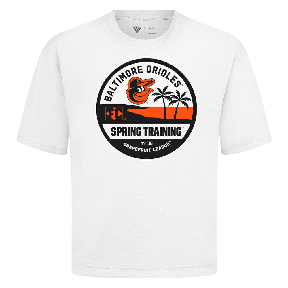 Baltimore Orioles Levelwear Spring Training Badge Luxe Signature Knit T-Shirt | MLB Sale