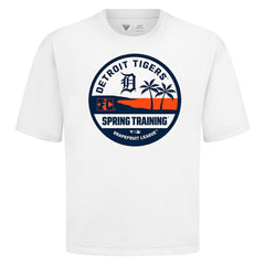 Detroit Tigers Levelwear Spring Training Badge Luxe Signature Knit T-Shirt | MLB For sale