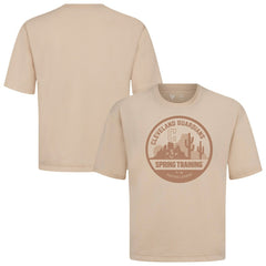 Cleveland Guardians Levelwear Spring Training Badge Luxe Signature Knit T-Shirt | MLB US