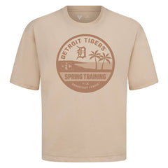 Detroit Tigers Levelwear Spring Training Badge Luxe Signature Knit T-Shirt | MLB On Sale