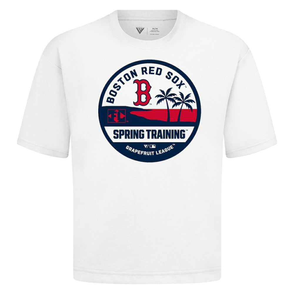 Boston Red Sox Levelwear Spring Training Badge Luxe Signature Knit T-Shirt | MLB Sale