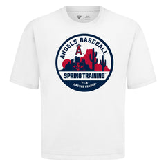 Los Angeles Angels Levelwear Spring Training Badge Luxe Signature Knit T-Shirt | MLB New