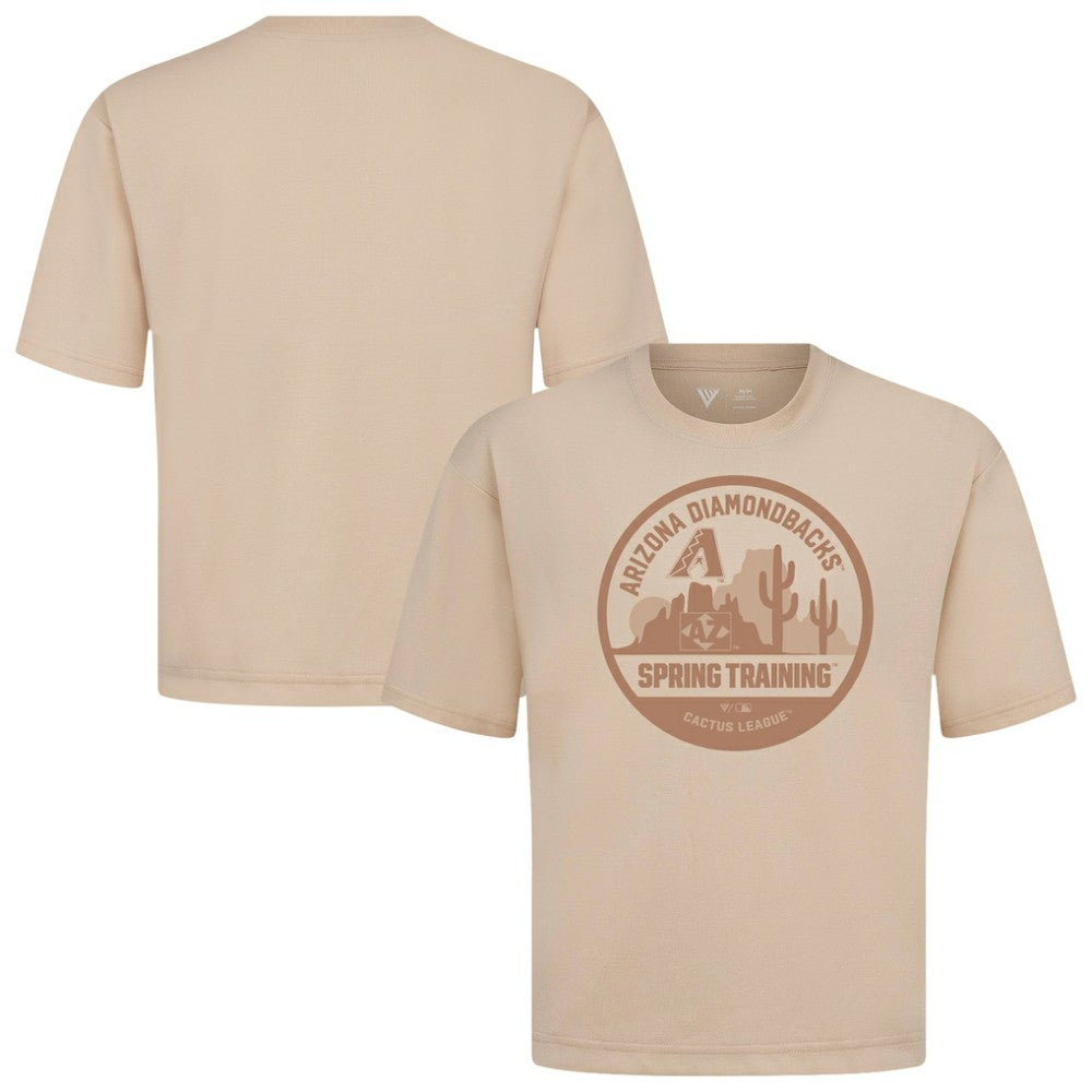 Arizona Diamondbacks Levelwear Spring Training Badge Luxe Signature Knit T-Shirt | MLB Discount