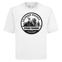 Colorado Rockies Levelwear Spring Training Badge Luxe Signature Knit T-Shirt | MLB US