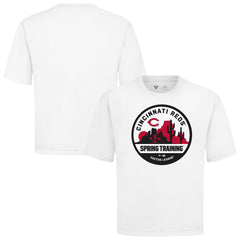 Cincinnati Reds Levelwear Spring Training Badge Luxe Signature Knit T-Shirt | MLB Online