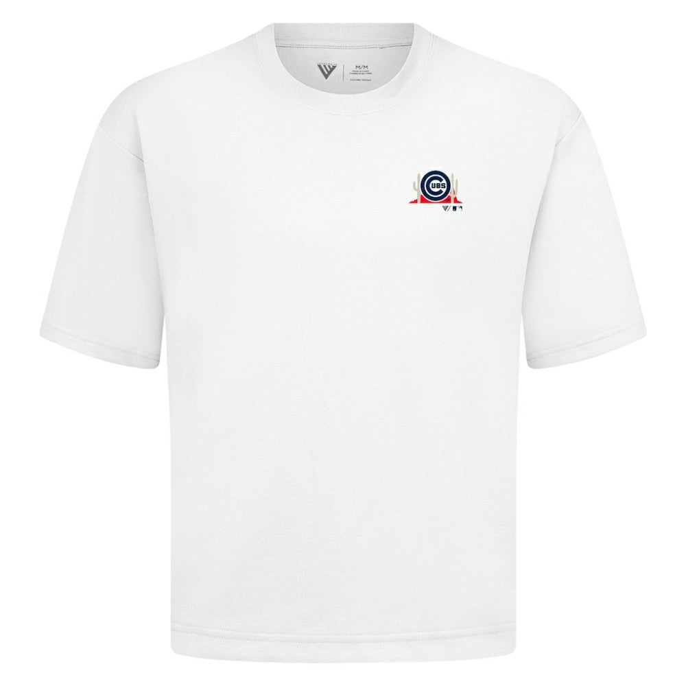Chicago Cubs Levelwear  Luxe Signature Knit T-Shirt | MLB Sale