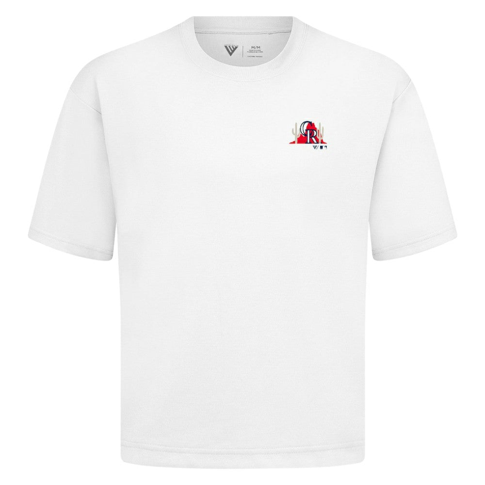 Colorado Rockies Levelwear  Luxe Signature Knit T-Shirt | MLB Shop