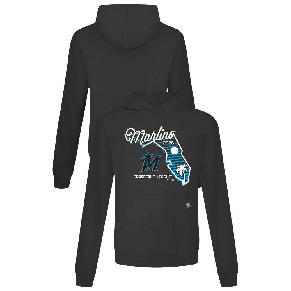 Miami Marlins Levelwear Sunrise Relay Hoodie | MLB Discount