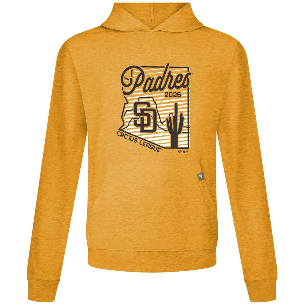 San Diego Padres Levelwear Sunrise Relay Hoodie | MLB Outlet