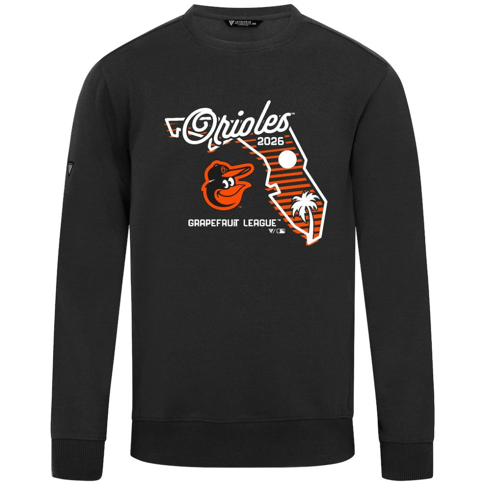 Baltimore Orioles Levelwear Zane Sunrise Sweatshirt | MLB Sale