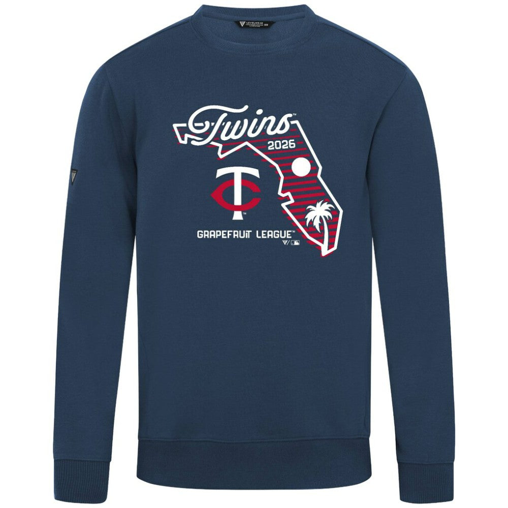 Minnesota Twins Levelwear Zane Sunrise Sweatshirt | MLB Discount